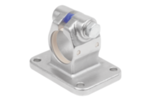 Linear actuator connector clamps, stainless steel flange Linear actuator connector clamps, stainless steel flange