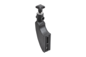 Support de guidage latéral en plastique réglable avec poignée croisillon Support de guidage latéral en plastique réglable avec poignée croisillon