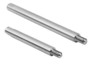 Boulon en inox pour pinces simples en plastique pour fers plats Boulon en inox pour pinces simples en plastique pour fers plats