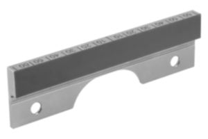 Jaw plates smooth carbide-coated Jaw plates smooth carbide-coated