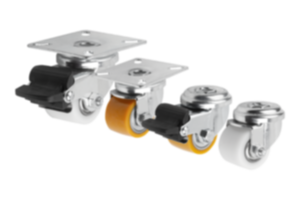 Swivel casters compact version Swivel casters compact version