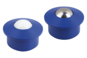 Ball transfer units with plastic housing Ball transfer units with plastic housing