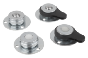 Ball transfer units steel with clampable ball Ball transfer units steel with clampable ball