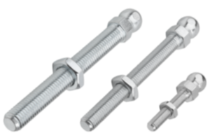 Swivel feet threaded spindles steel or stainless steel  Swivel feet threaded spindles steel or stainless steel