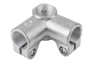 Tube clamps right-angle aluminum Tube clamps right-angle aluminum