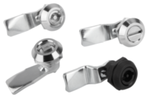 Quarter-turn locks, zinc Quarter-turn locks, zinc