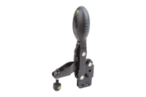Vertical antistatic toggle clamps with straight foot and adjustable clamping spindle Vertical antistatic toggle clamps with straight foot and adjustable clamping spindle