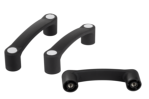 Pull handles, plastic, narrow Pull handles, plastic, narrow