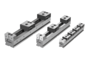 Multi-clamping system single-sided wedge clamps fixed jaw ES Multi-clamping system single-sided wedge clamps fixed jaw ES