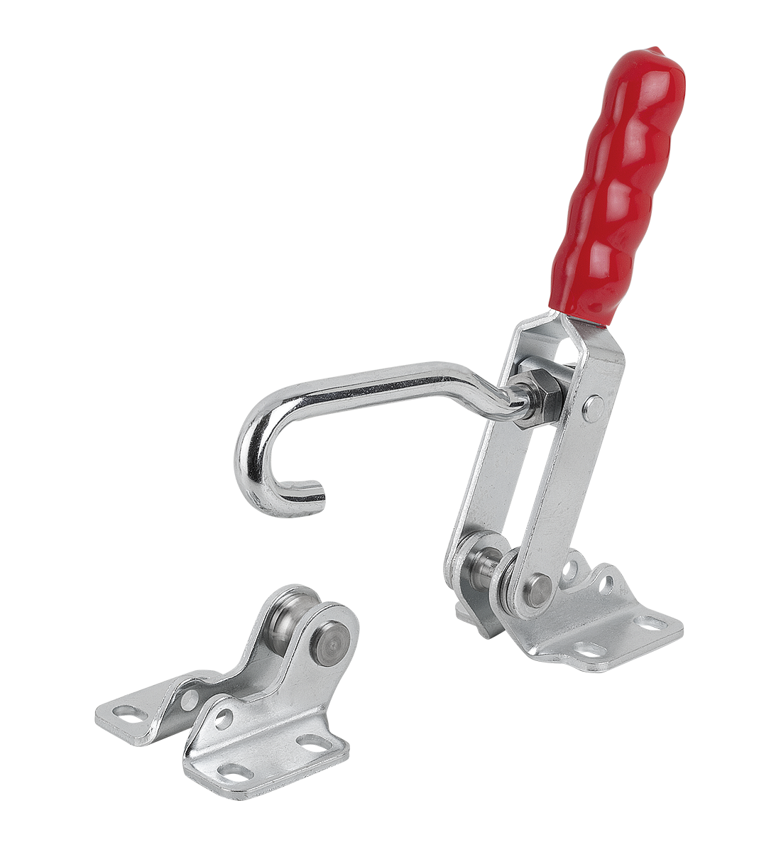 fish and hook toggle lock LT-40341R Latch Action Clamp with Locking Lever Introducing the J Hook Toggle Clamp 451 by POWERTEC HEIHAK Heavy Duty Toggle Latch