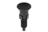 Indexing Plungers with extended locking pin, Style C, metric