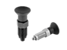 Indexing plungers - Premium with cylindrical pin, Form A