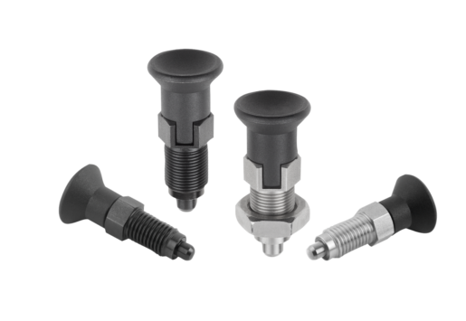 Indexing plungers - Premium with cylindrical pin