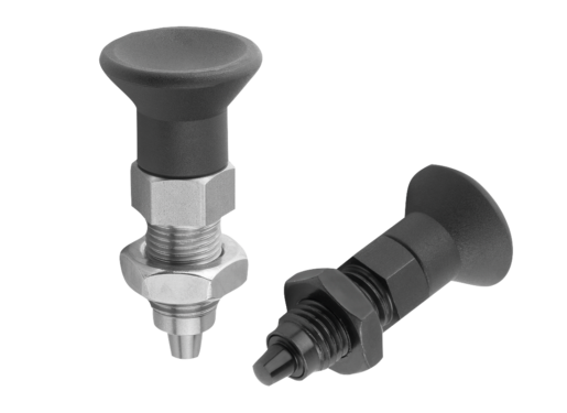 Indexing plungers - Premium with tapered pin, Form B