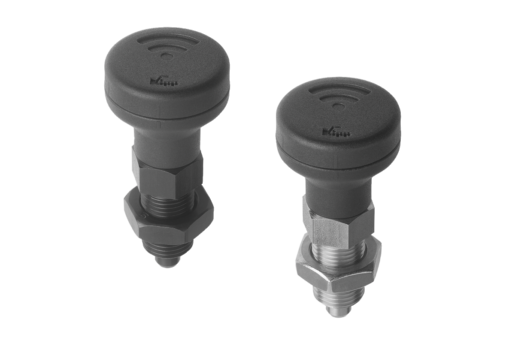 Indexing plunger with status sensor, style B