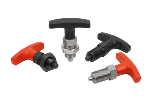 Indexing plungers with T-grip