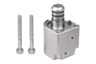 Éléments de serrage et de centrage en Inox, pneumatiques