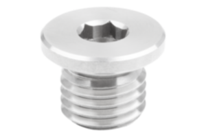 Locating bushings with collar, stainless steel, for ball lock pins