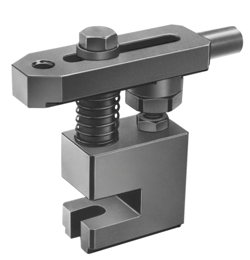 Clamping units pin-end strap