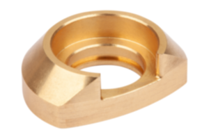 Clamping ring for flexible clamping bolt, Form B