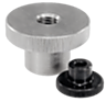 Knurled Nuts High Style steel and stainless steel, DIN 466