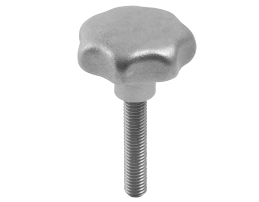 Star Grips in stainless steel similar to DIN 6336, Style L, inch