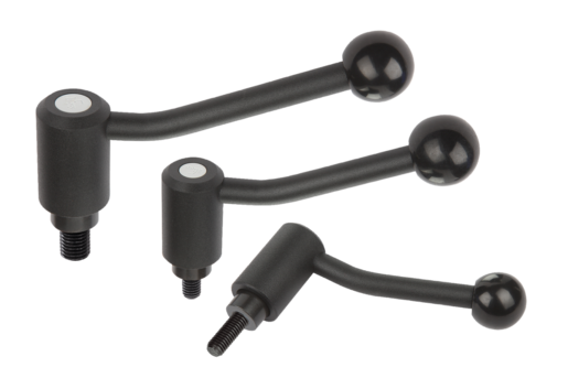 Tension levers safety external thread