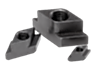 Nuts for T-slots rhombic form