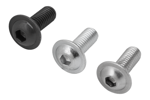 Hexagon socket button head screws with collar EN ISO 7380-2, style B