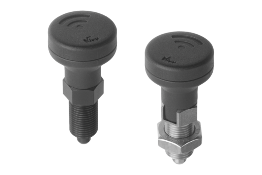 Indexing plunger with status sensor