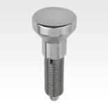 Indexing Plungers, all stainless steel, Style G, metric