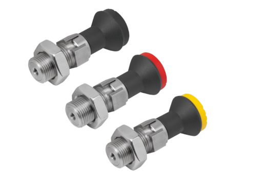 Actuating elements for Indexing plunger with remote actuation