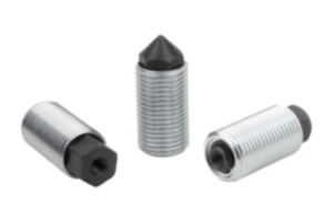 Spring Plungers push-pull with rotation lock