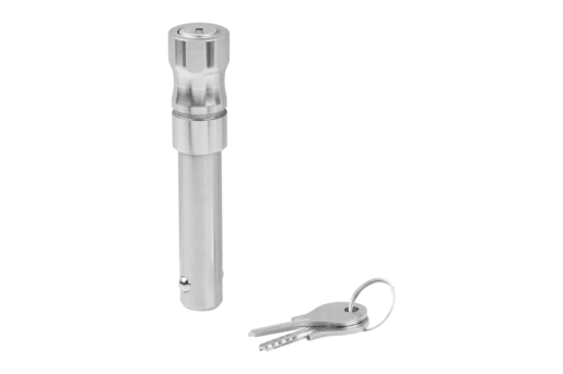Ball lock pins, stainless steel, lockable, style A with grip hollow