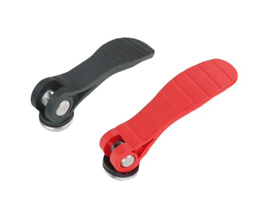Cam Lever with plastic handle
with internal thread, steel or stainless steel, inch
