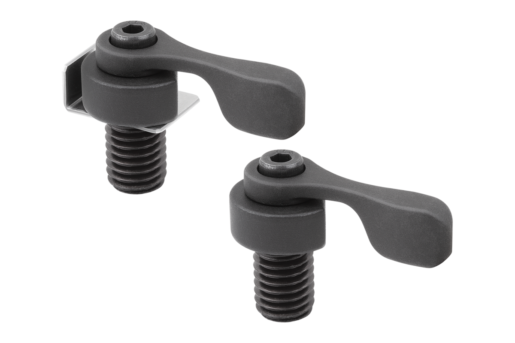 Cam clamps, steel with tension lever