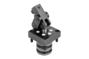 Link clamp, hydraulic, double-acting, style C drilled channels