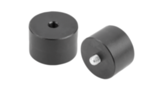 Pivot bearing steel, with external thread