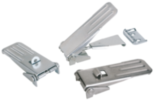 Adjustable Latches screw holes covered