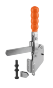 Vertical Clamps with angled foot and full holding arm