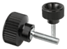 Knurled screws plastic