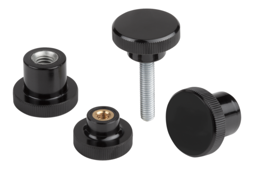 Knurled knobs