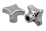 Palm Grips in stainless steel similar to DIN 6335, Style C, metric