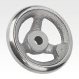 Handwheels DIN 950 grey cast iron, without grip - inch