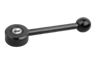 Adjustable Tension Levers low profile, internal thread, 0°, inch