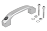 Pull handles, aluminum, Style A