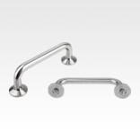 Pull Handles stainless steel, with cover plates, Style A
