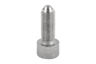 Ball-end thrust screws with head stainless steel Form A, with full ball