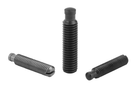 Grub screws with thrust point DIN 6332