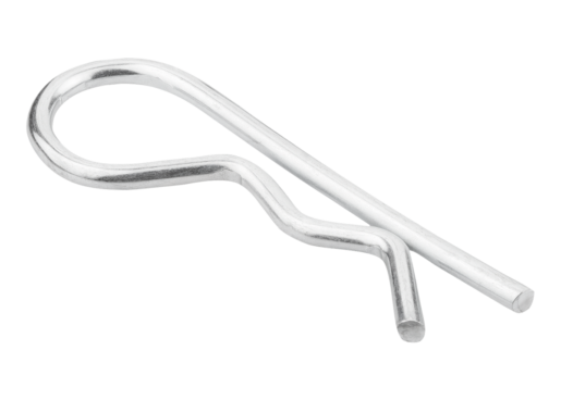 R-clips similar to DIN 11024, style E, single coil